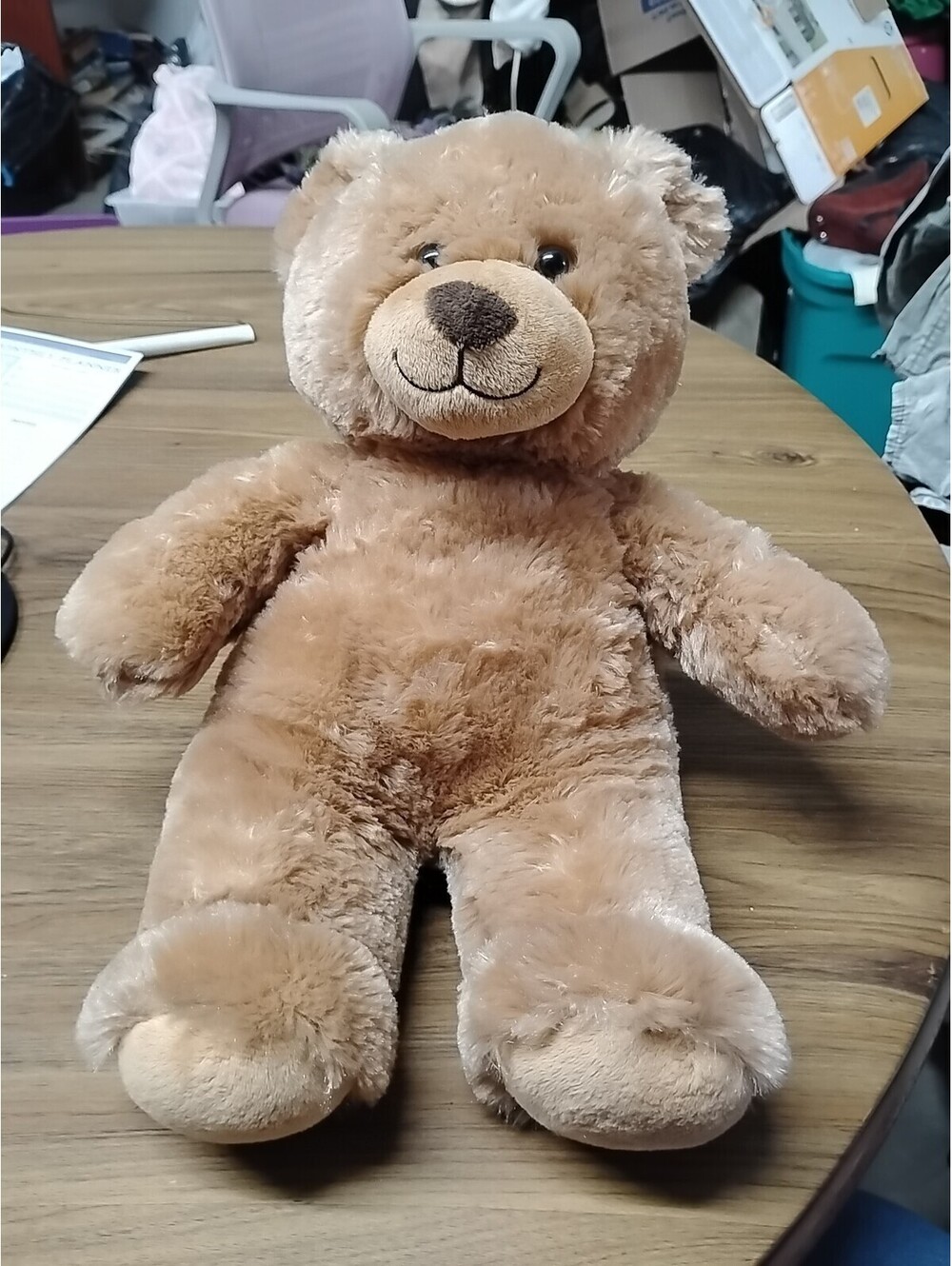 BUILD A BEAR Teddy Bear Plush Stuffed Animal 16 Inch Light Brown